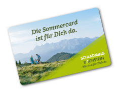 Holidays at Fresoldhof with the Summercard Schladming-Dachstein, austria